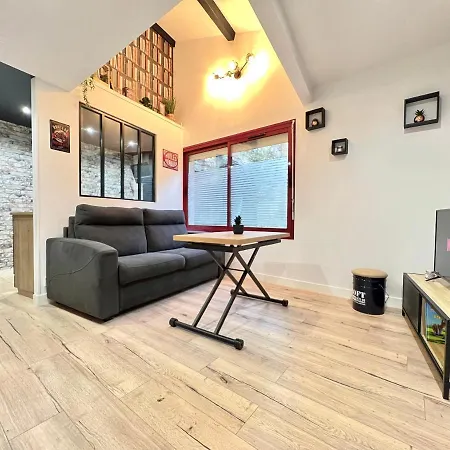 別荘 Le Loft ~ A 4 Min De La Gare, Fibre + Parking Prive ポアティエ