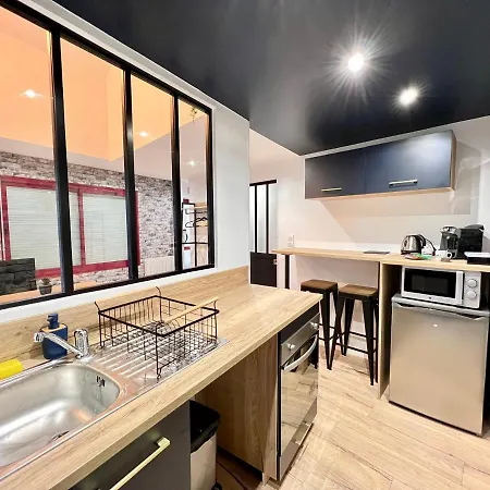 別荘 Le Loft ~ A 4 Min De La Gare, Fibre + Parking Prive ポアティエ